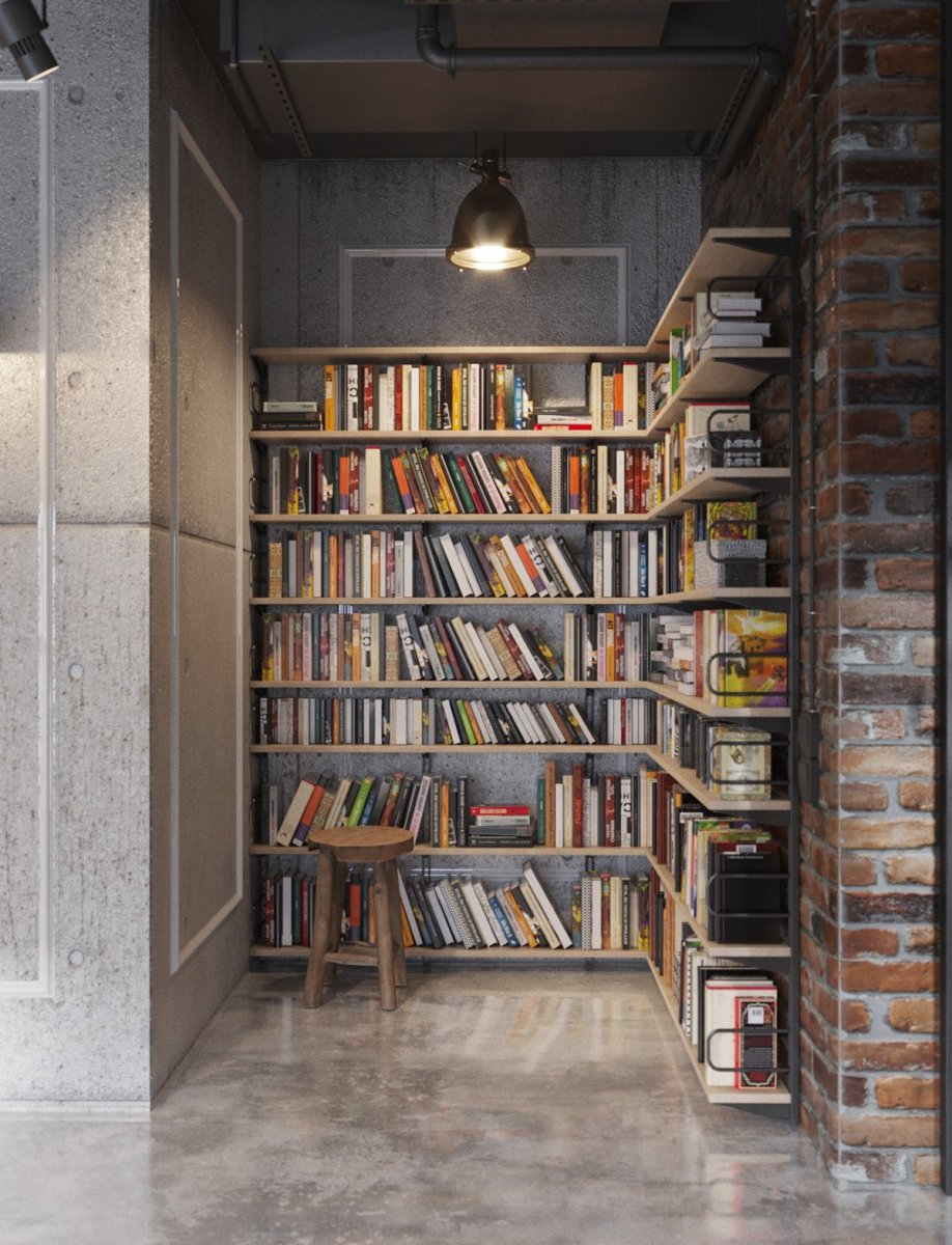 Лофт «книжный шкаф» НГОНБ