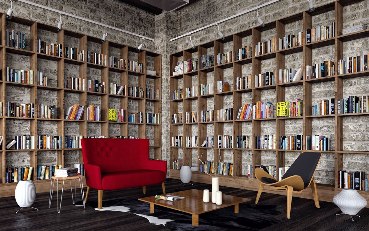 Лофт «книжный шкаф» НГОНБ