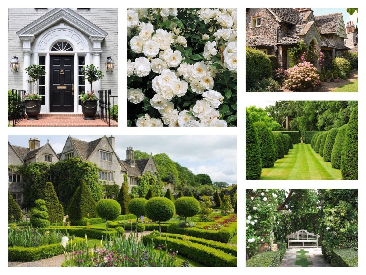 Коллаж по ландшафтному дизайну