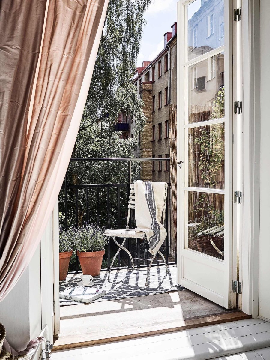 Французские окна на балкон