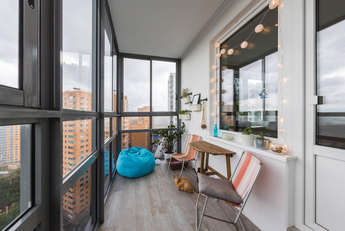 Панорамное остекление лоджии