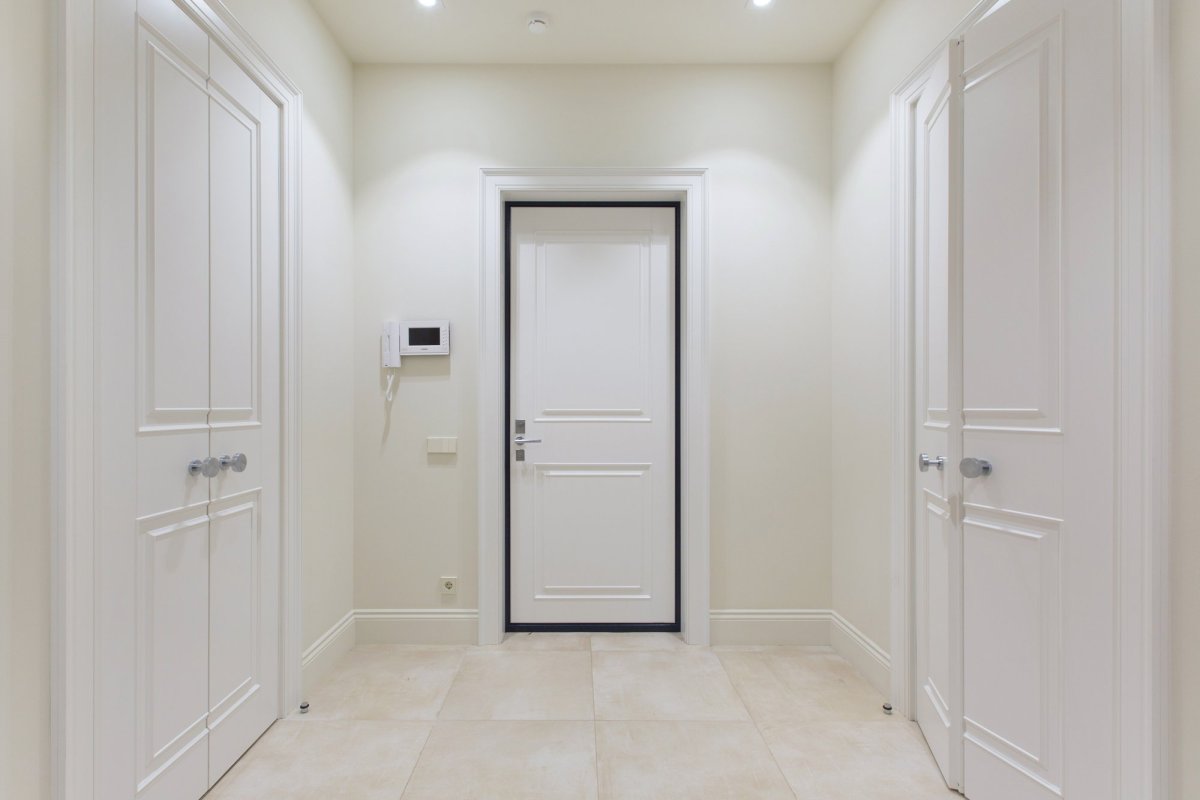 Прихожая светло бежевая