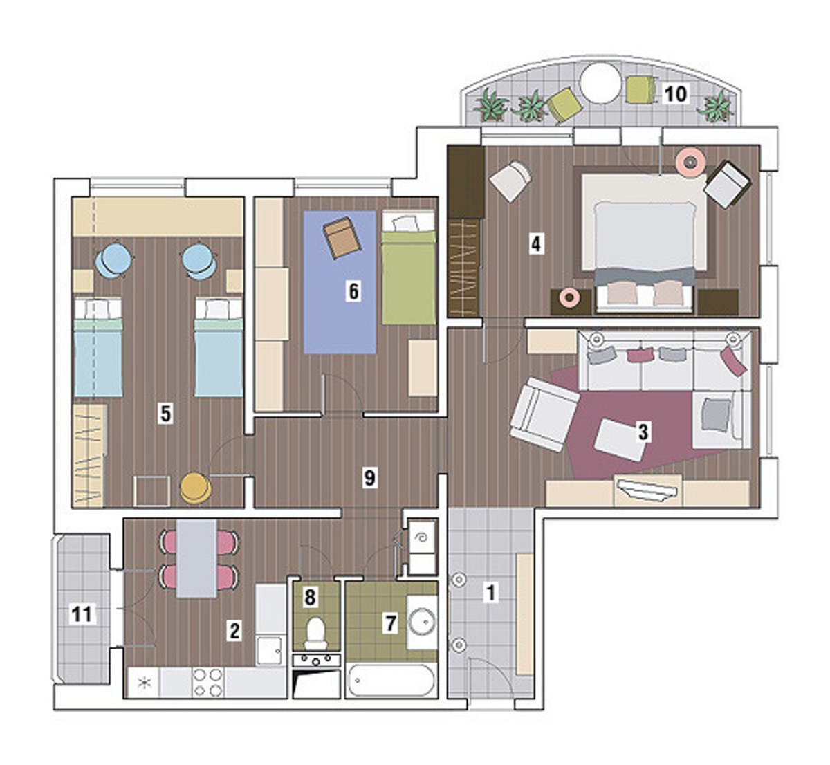 Таллинская улица 32к3 планировка