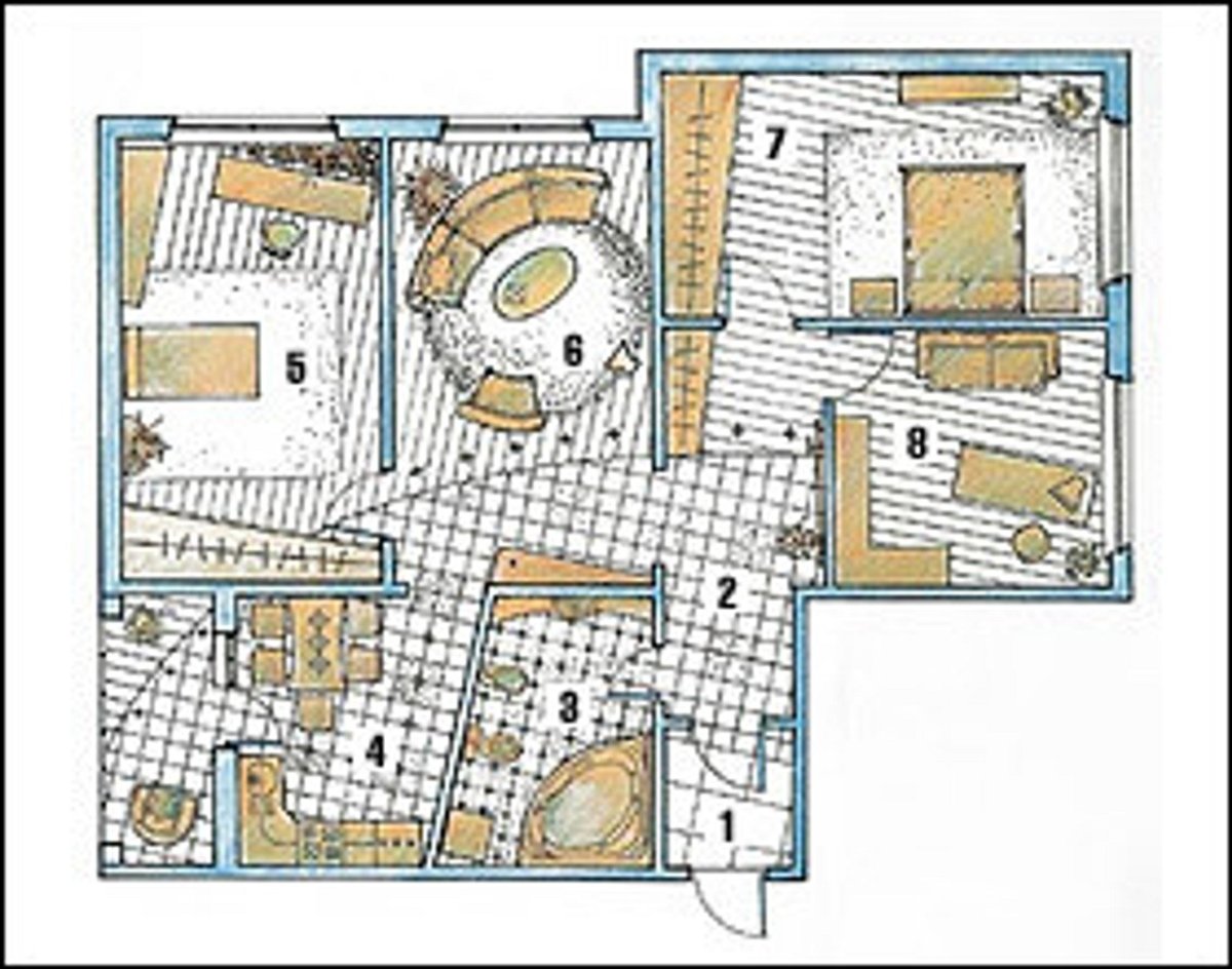 КОПЭ М Парус перепланировка 2 комнатная