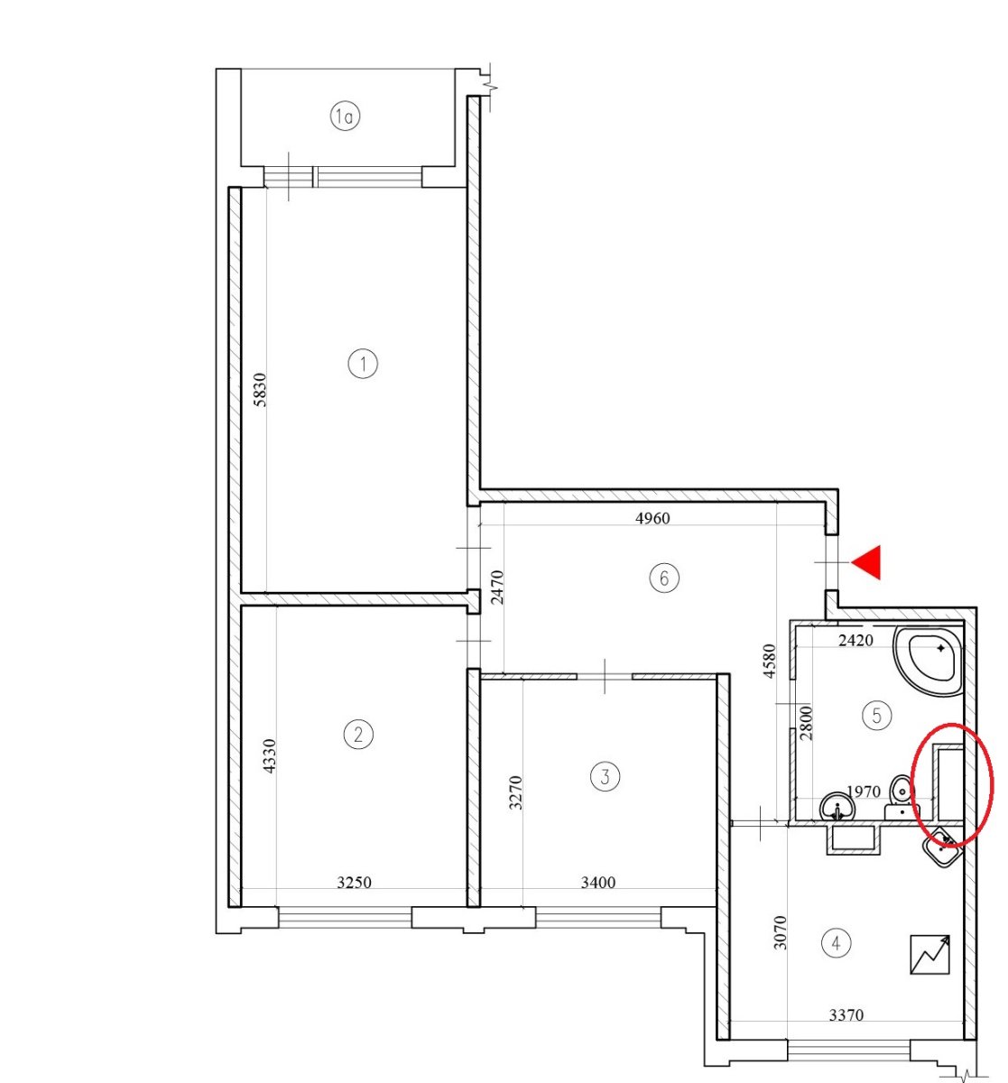КОПЭ 4 комнатная квартира перепланировка