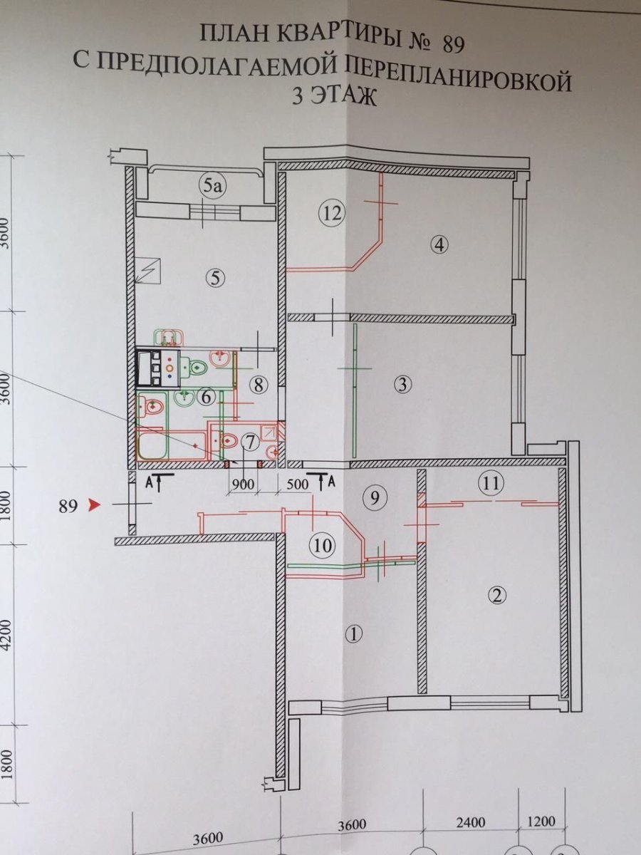 КОПЭ Парус 3 комнатной квартиры планировка