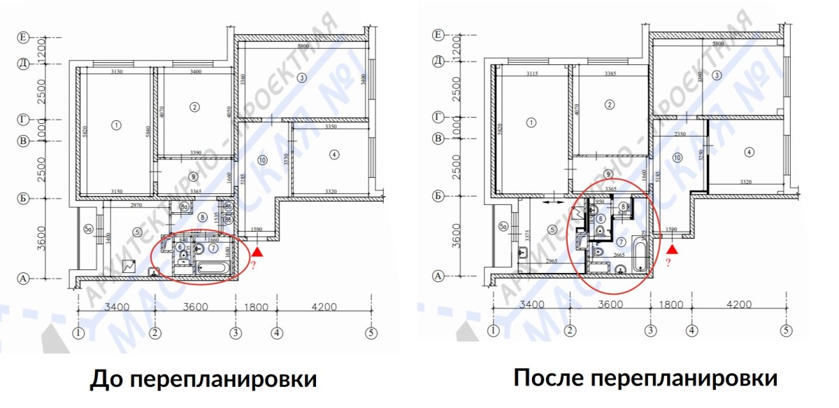Перепланировка КОПЭ-М Парус