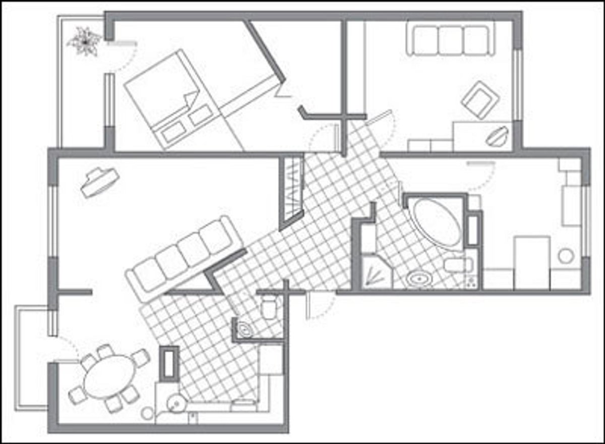 КОПЭ планировка 4 комнатная