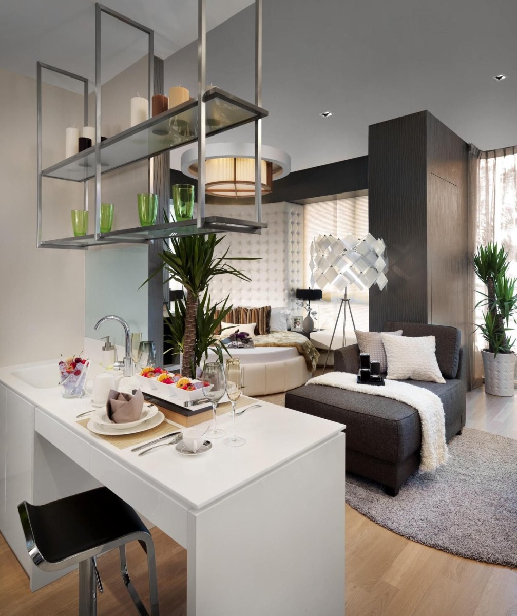 Интерьер маленькой кварти