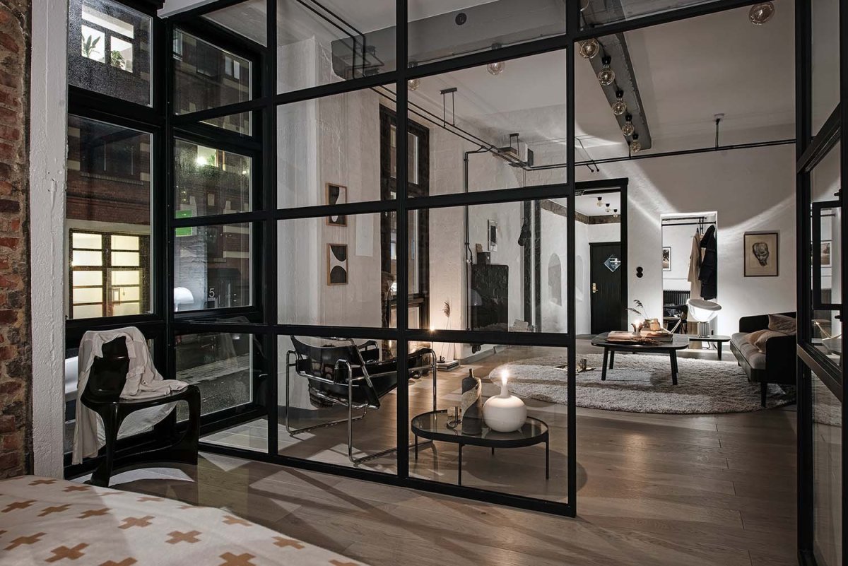 Лофт Индастриал в интерьере