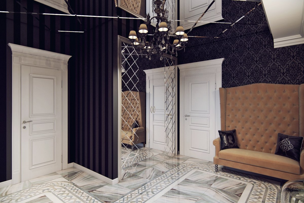 Керамогранит в коридоре