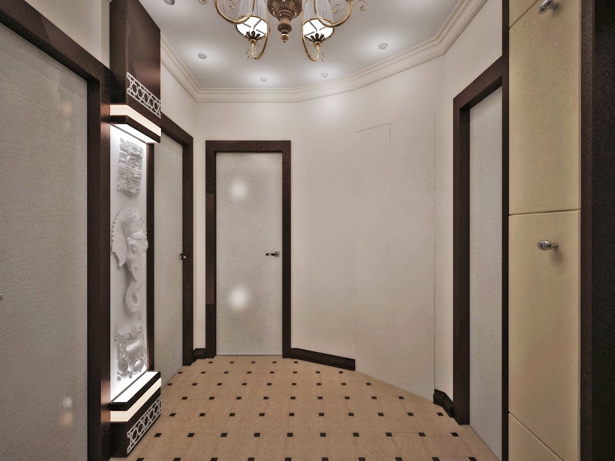 Красивая плитка в прихожую