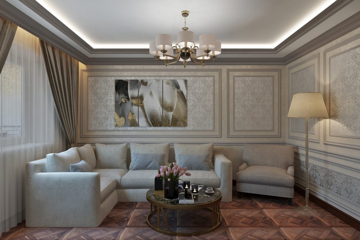 Классический интерьер квартиры