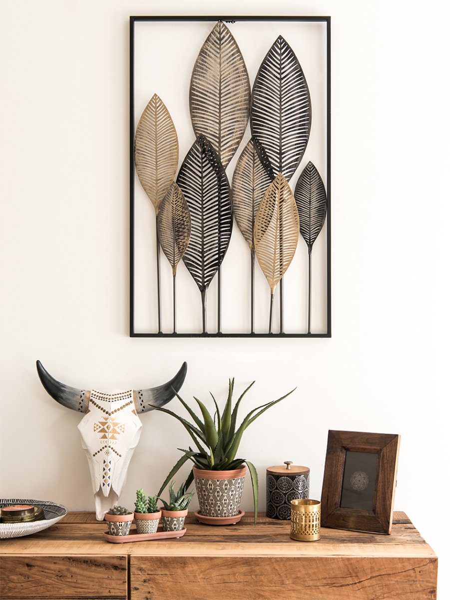 Геометрический декор стен