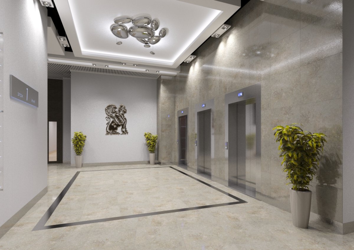 ЖК Булгаков фойе