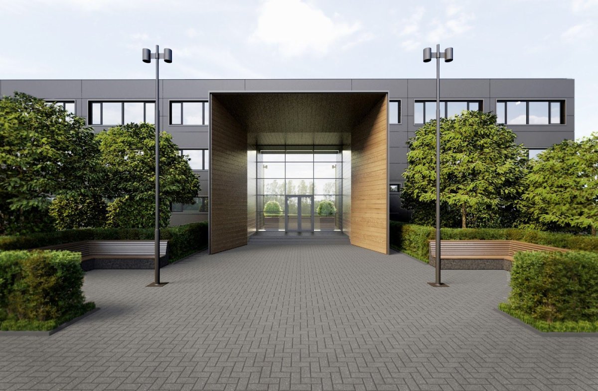 Входная группа общественного здания