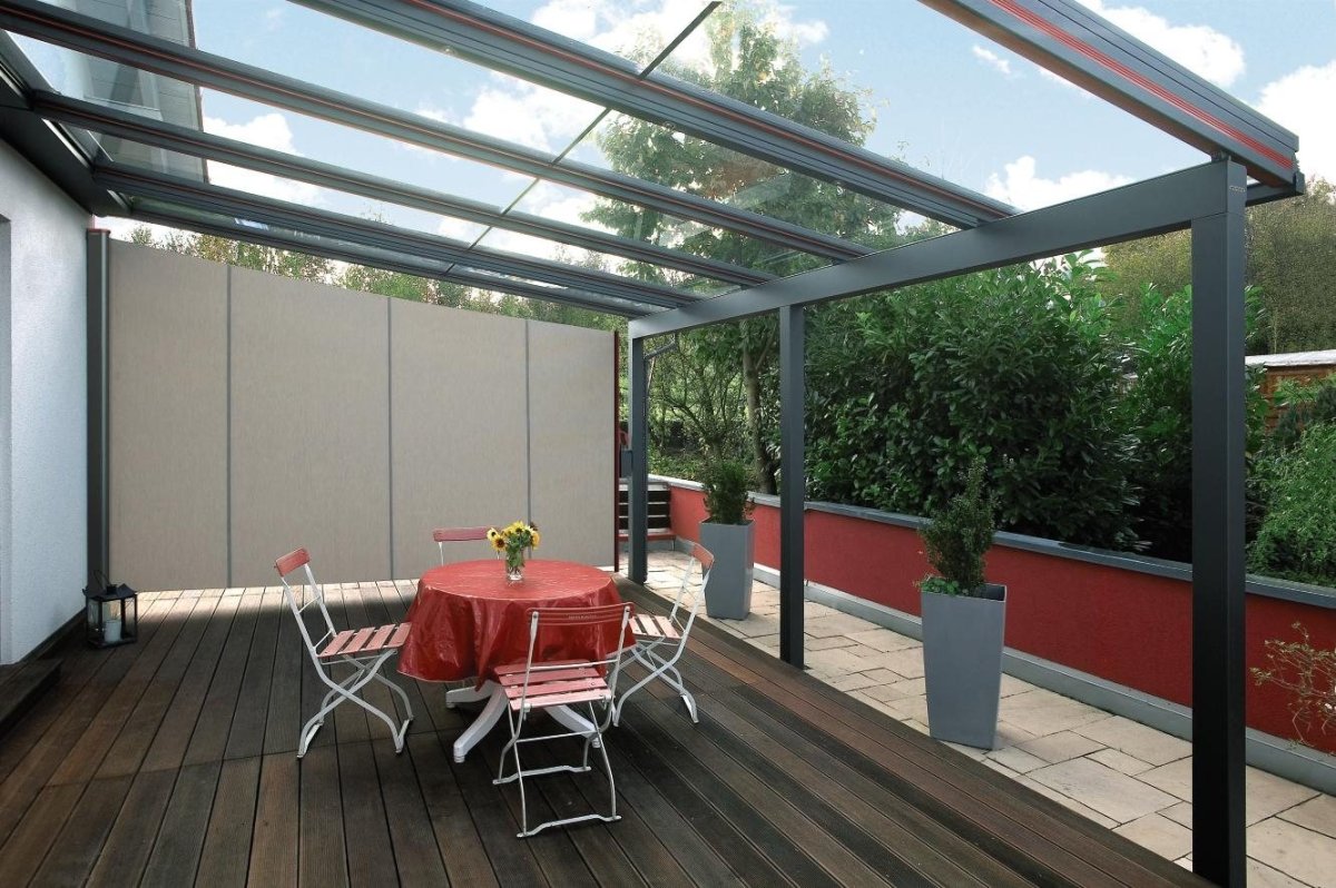 Пергола в стиле лофт