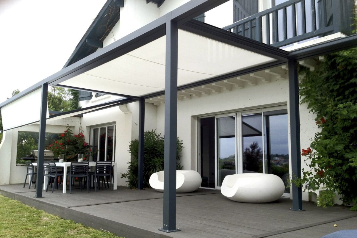 Веранды из металлоконструкций