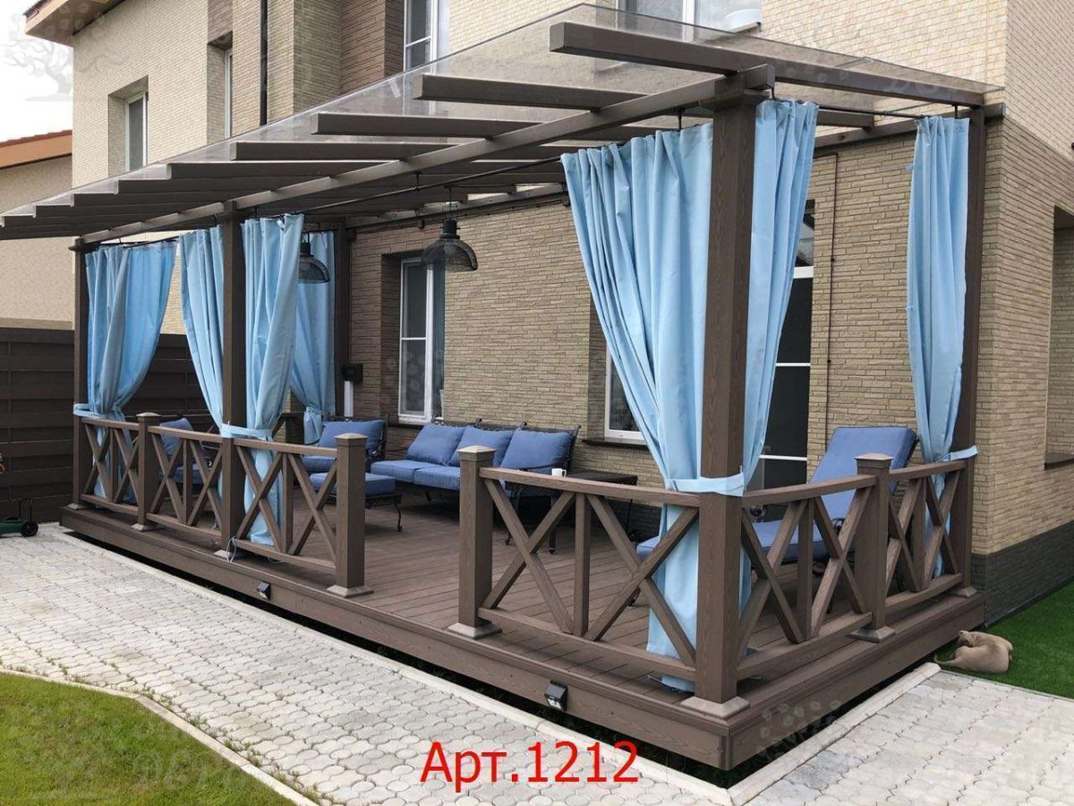 Терраса из металла