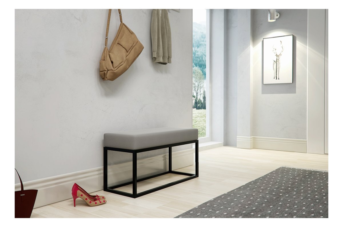 Банкетка в прихожую в стиле лофт