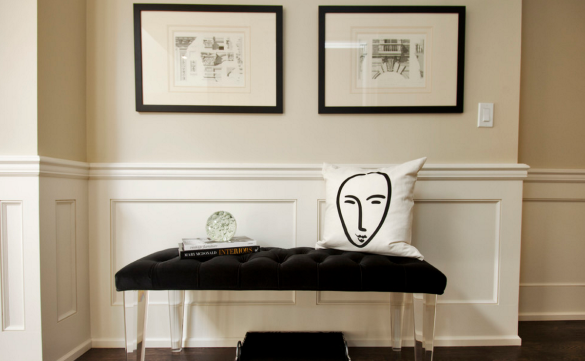 Банкетка в интерьере