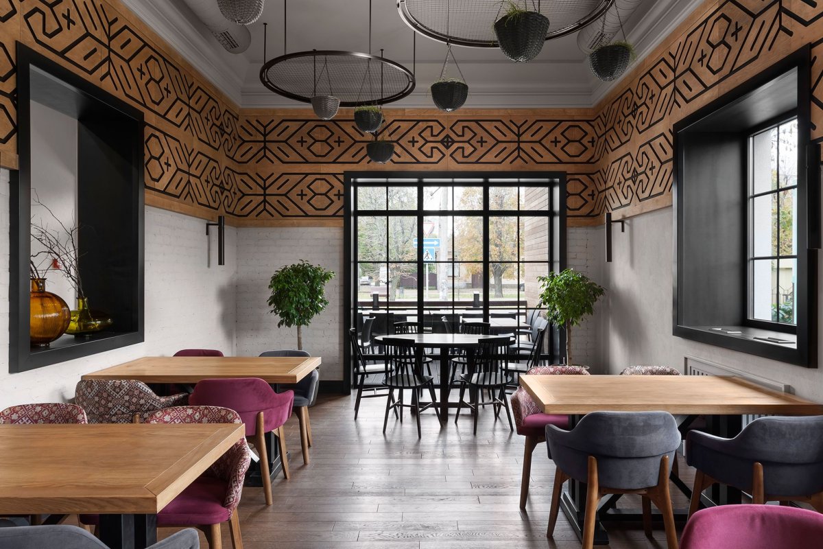 Интерьер хинкальной