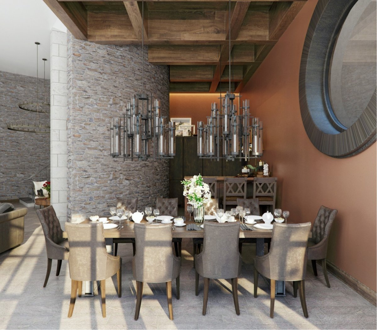 Ресторан в Грузии интерьер