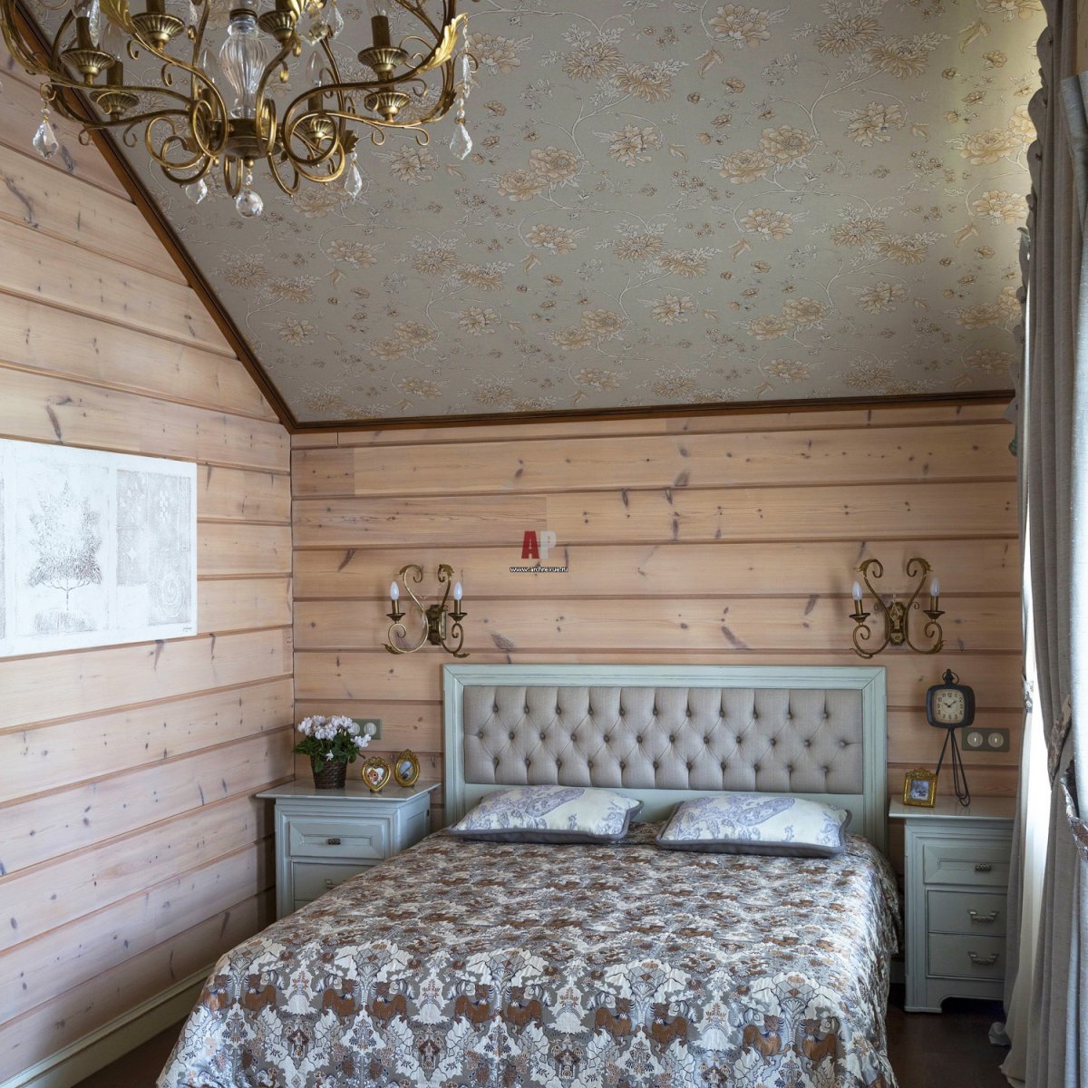 Имитация бруса 145 мансарда