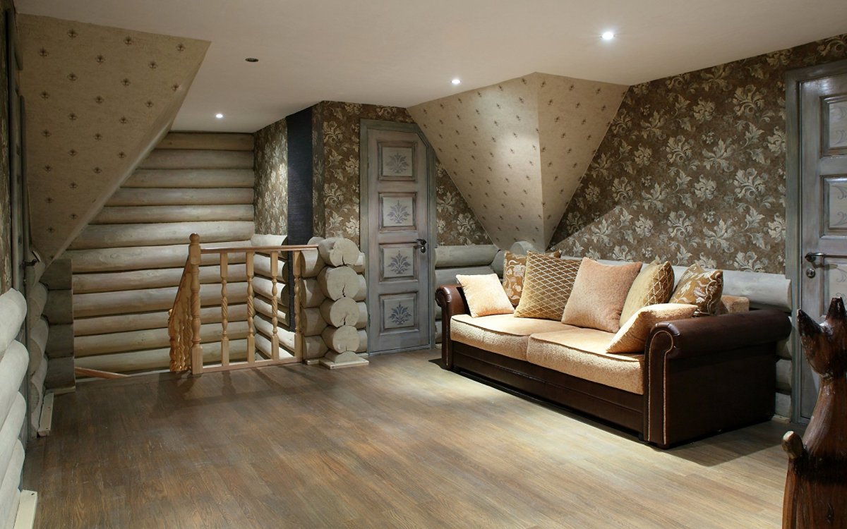 Спальня на мансарде