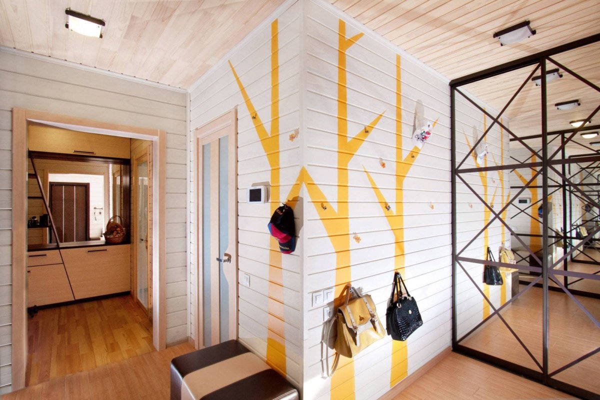 Необычный интерьер прихожей