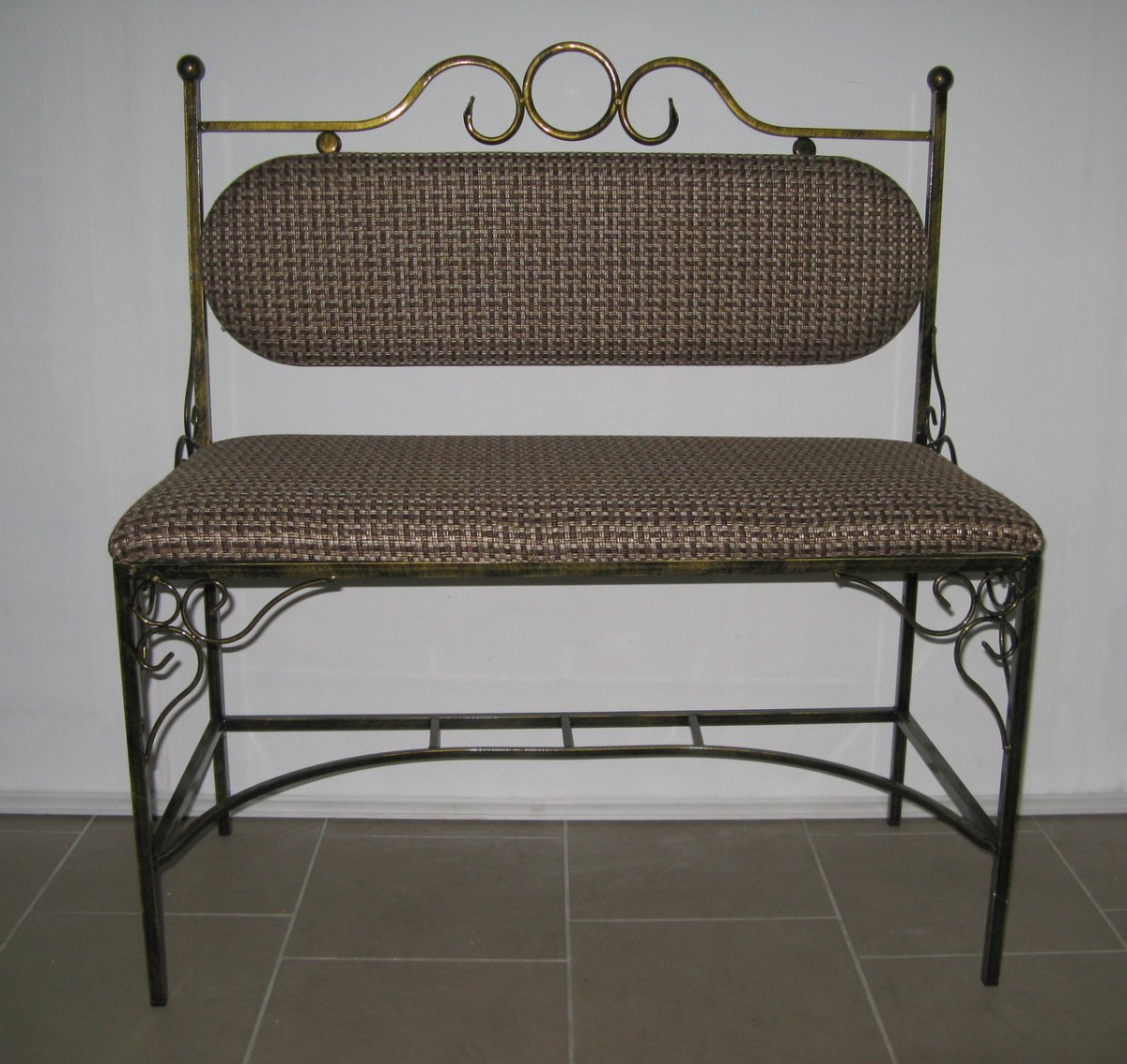 Банкетка Глория кованая