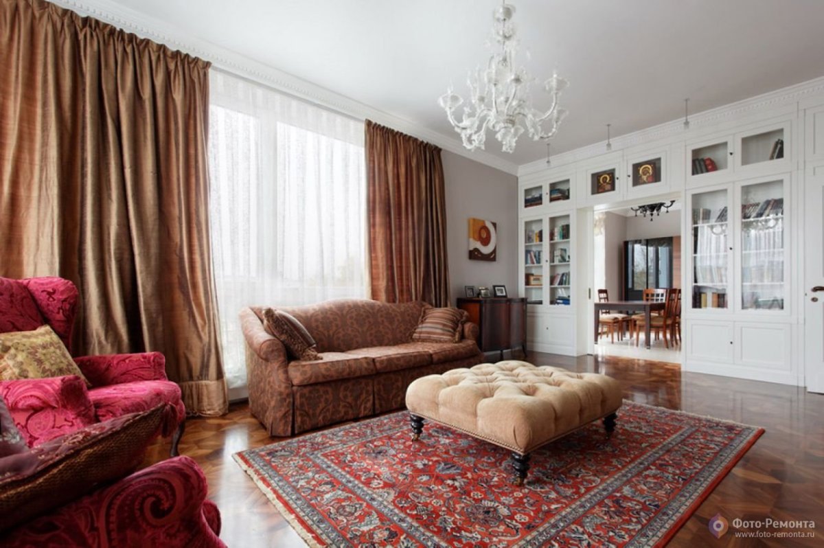 Советский ковер в интерьере