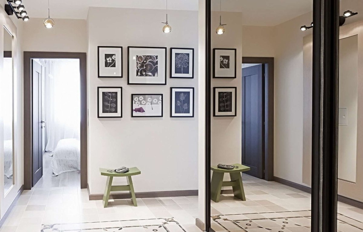 Зеркало в прихожую в стиле Прованс