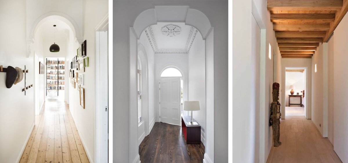 Зеркальная стена в прихожей