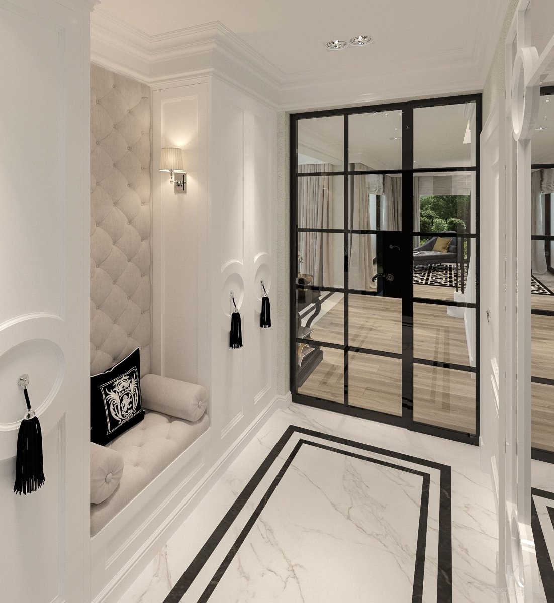 Узкая прихожая