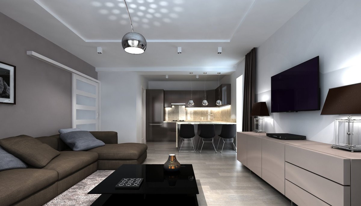 Интерьер квартиры холостяка