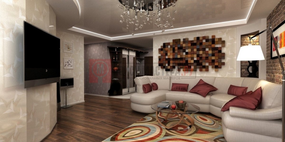 Пятиугольный зал интерьер