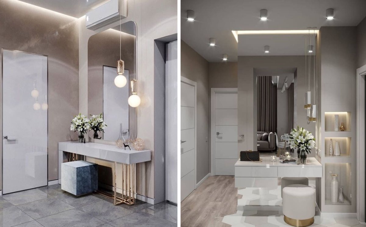 Дизайнерские зеркала для интерьера в прихожую