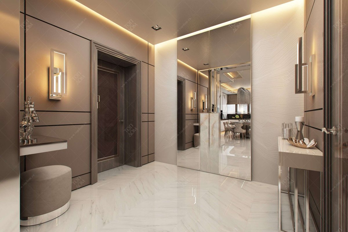 Коридор в стиле рококо