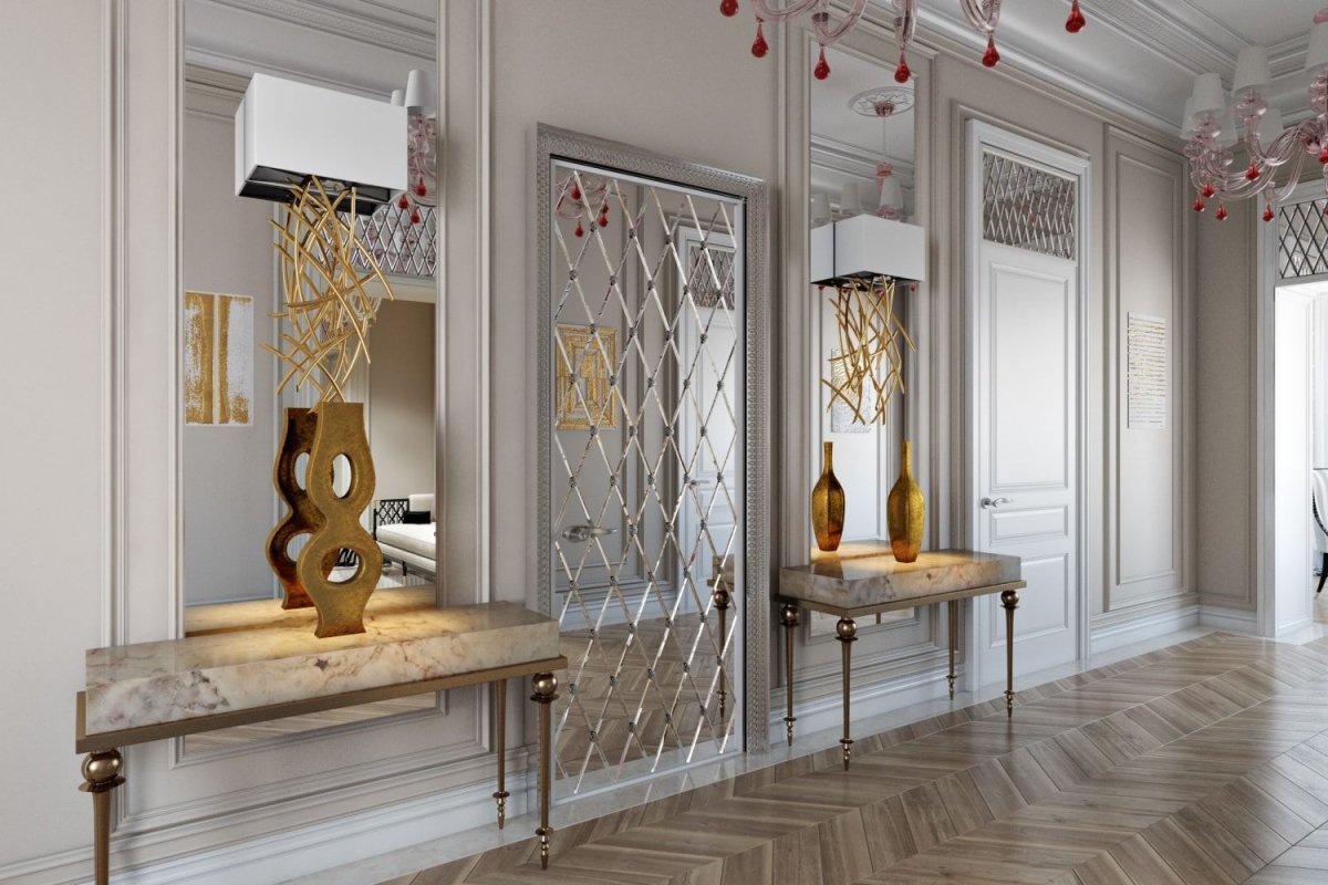 Зеркала в интерьере прихожей