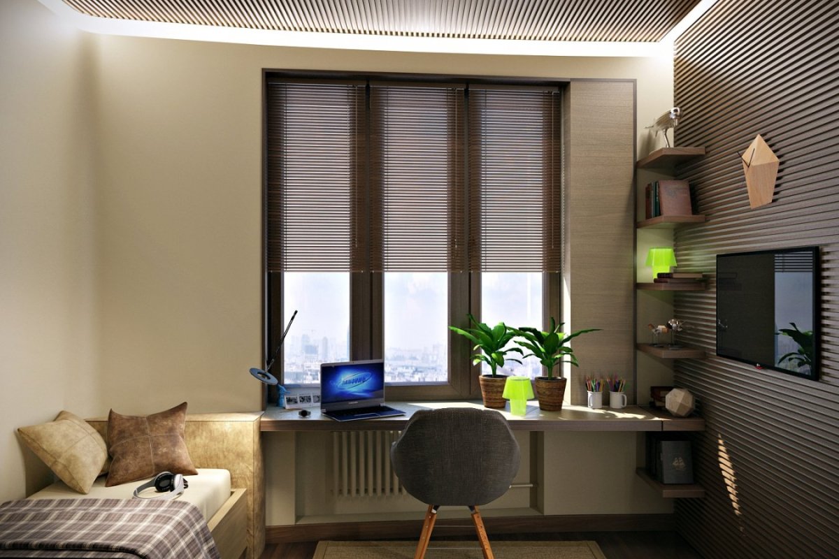 Римские шторы в комнату мальчика