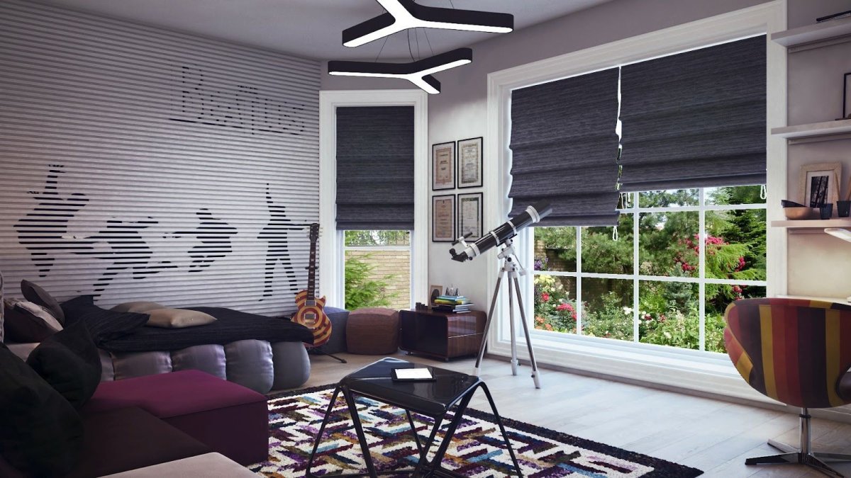 Римская штора в комнату