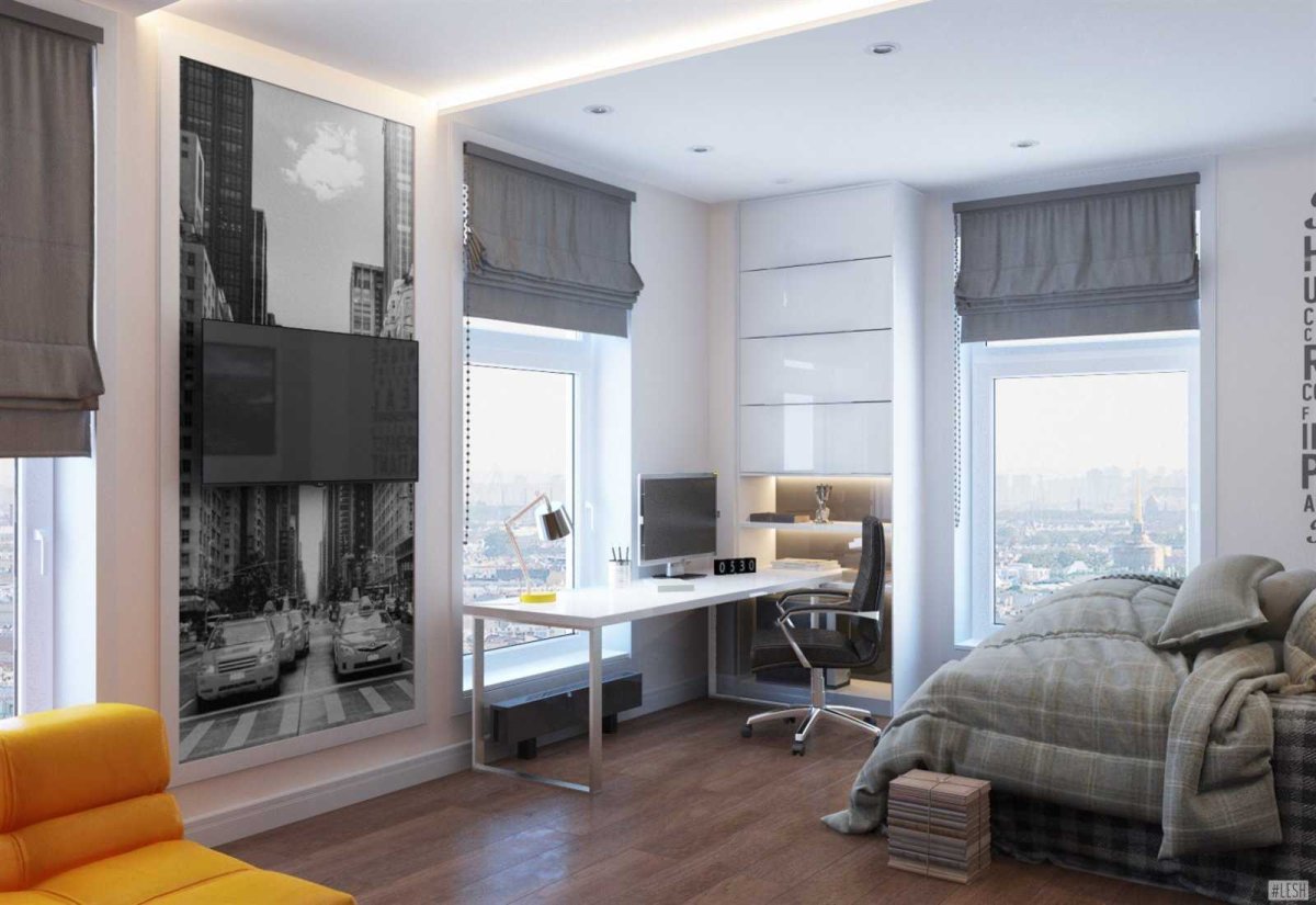 Шторы в комнату подростка