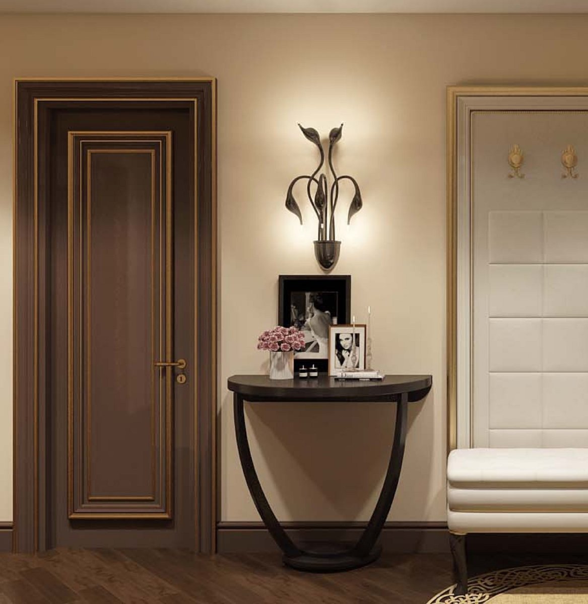 Прихожая в стиле ар деко