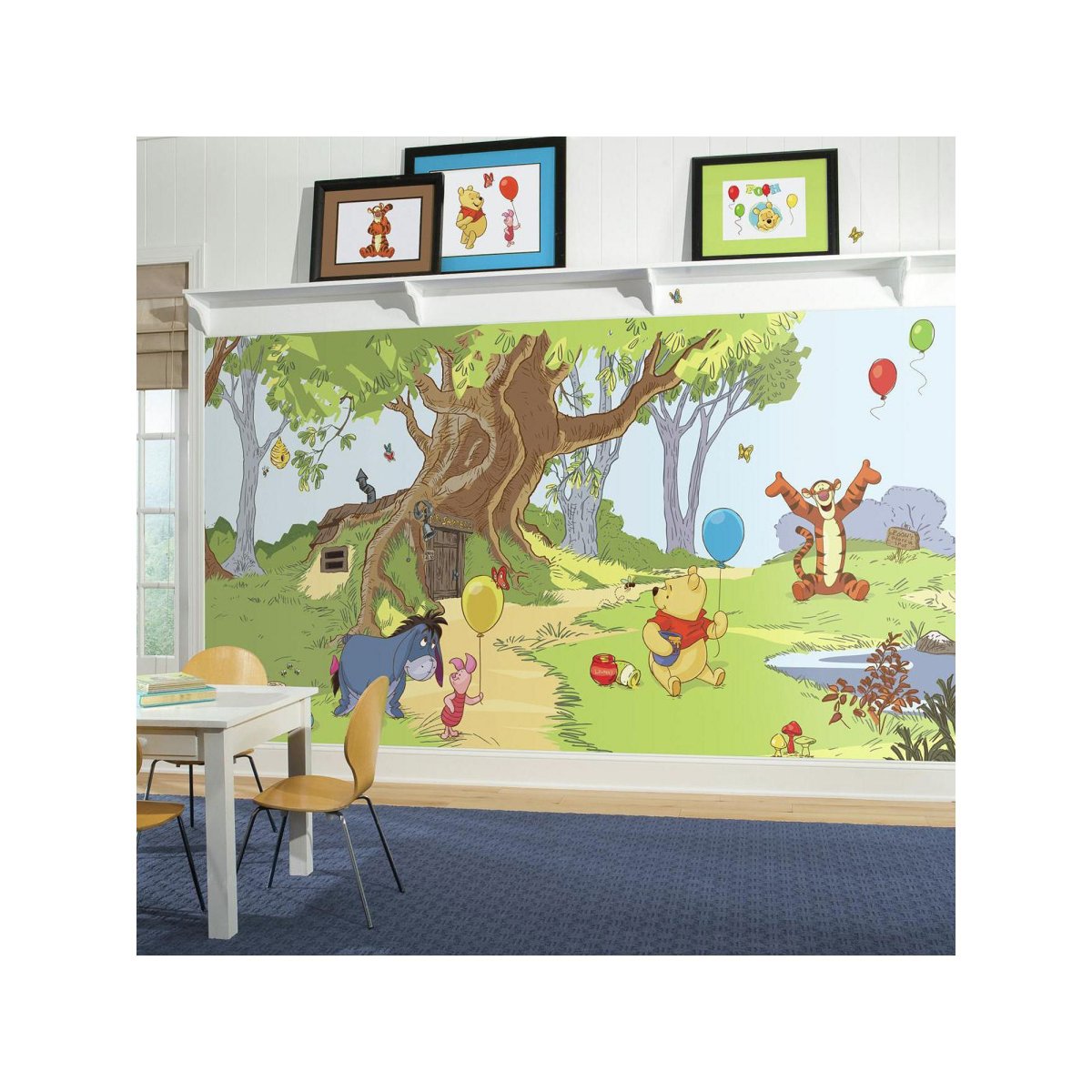 Комната в стиле Винни пуха