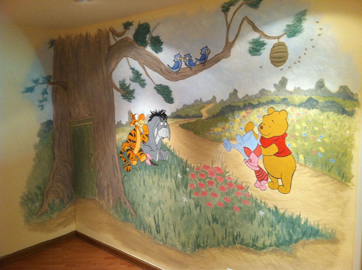 Иллюстрация детской комнаты