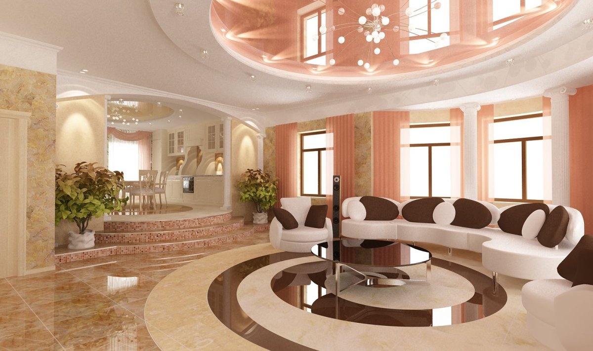 Евроремонт гостиная