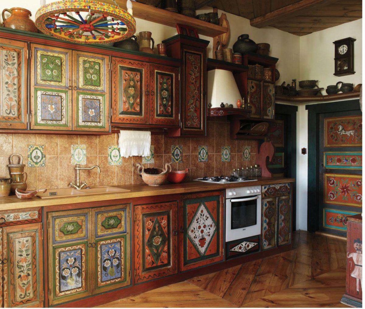 Кухня в древнерусском стиле