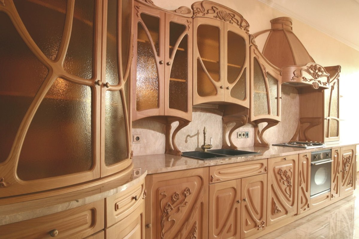 Резная кухня