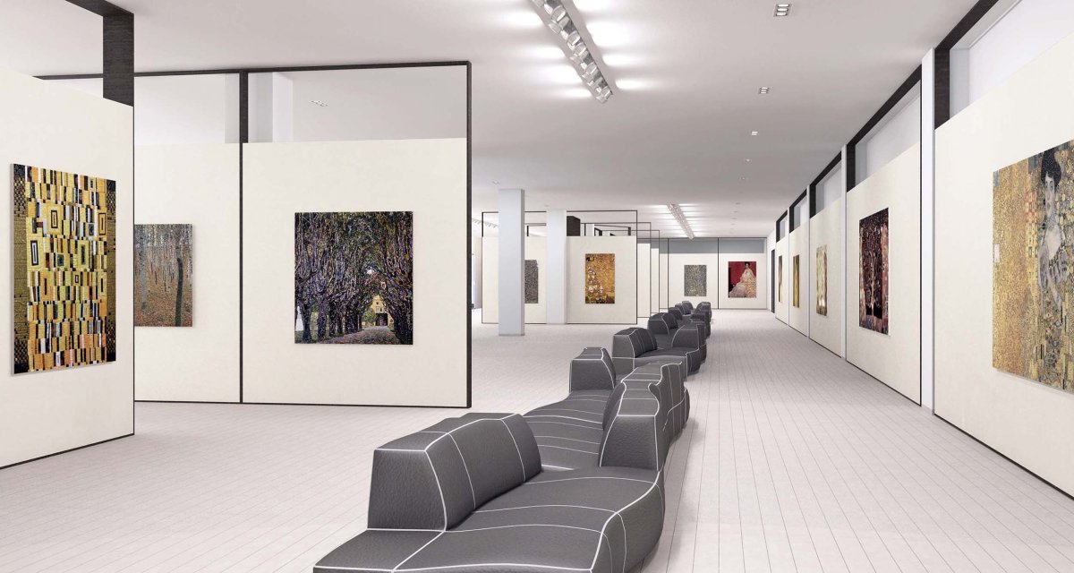 Выставочный зал интерьер